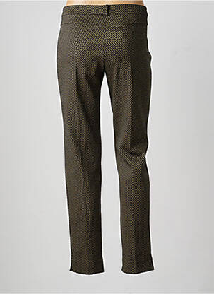 Pantalon slim elasticitate mărime normală verde MARIA BELLENTANI femeie
