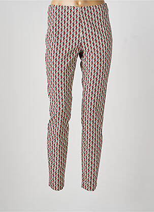 Pantalon slim talie elastică mărime normală alb GARDEUR femeie