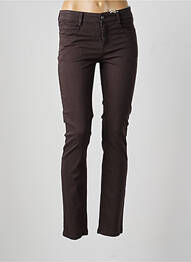 Pantalon slim elasticitate mărime normală gri GARDEUR femme