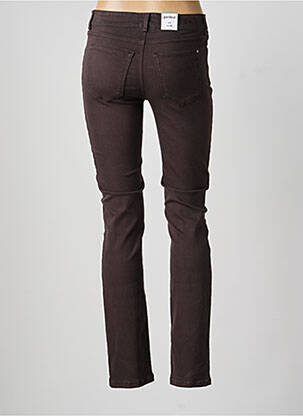 Pantalon slim elasticitate mărime normală gri GARDEUR femeie