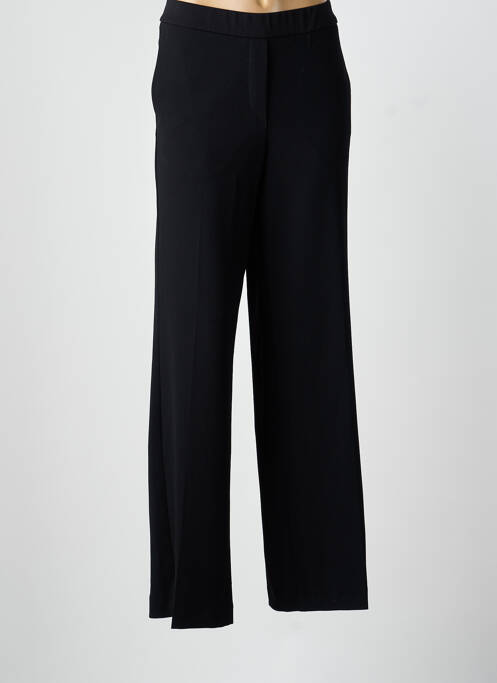 Pantalon drept țesătură crep mărime normală negru GARDEUR femme