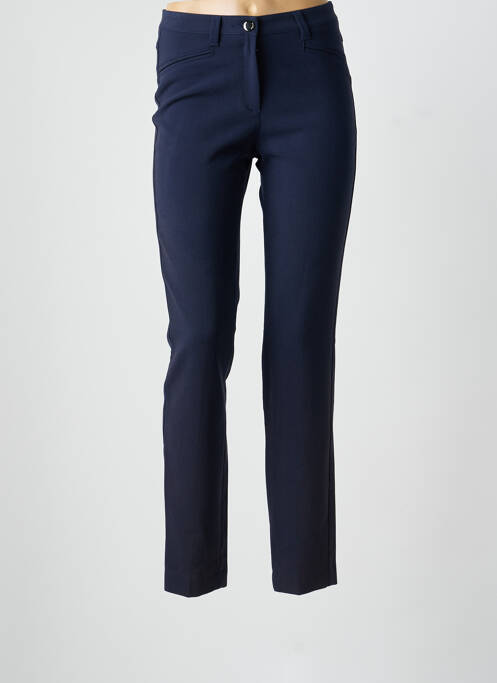 Pantalon slim elasticitate mărime normală albastru DIVAS femme
