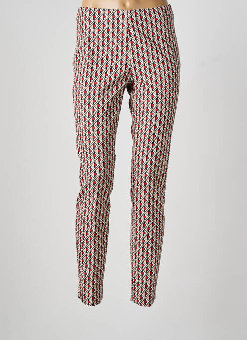 Pantalon slim talie elastică mărime normală alb GARDEUR femme