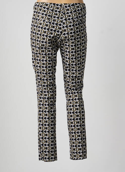 Pantalon slim talie elastică mărime normală verde GARDEUR femme