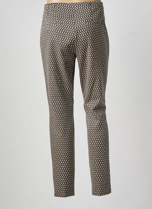 Pantalon slim talie elastică mărime normală verde GARDEUR femme