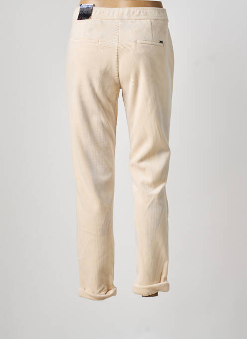 Pantalon slim talie elastică mărime normală bej TONI femme