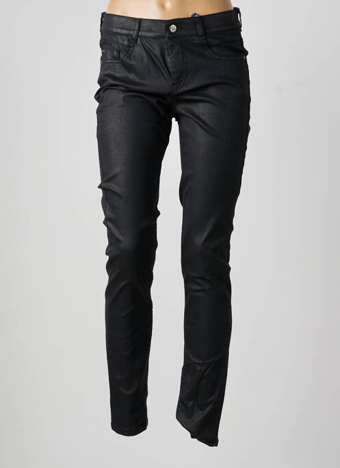 Pantalon slim mărime normală mărime normală negru GARDEUR femme