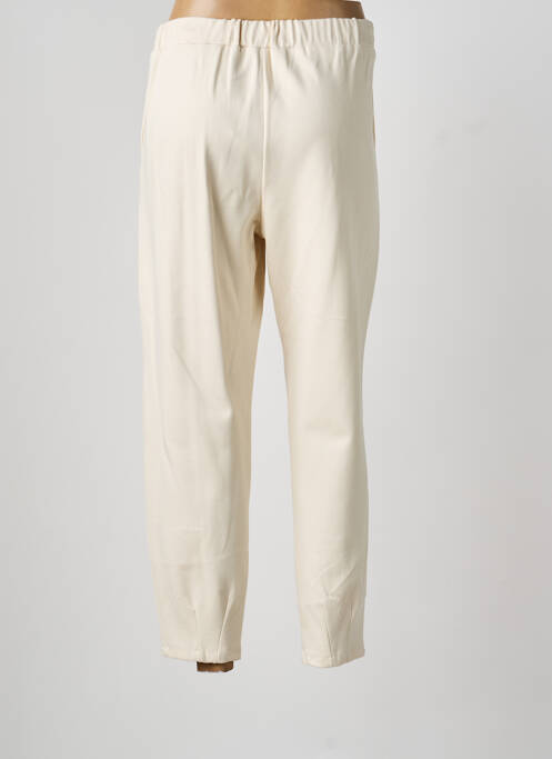 Pantalon drept elasticitate mărime normală bej ELEONORA AMADEI femme