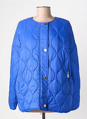 Geacă matlasată mâneci lungi fără glugă albastru LOLA CASADEMUNT femme