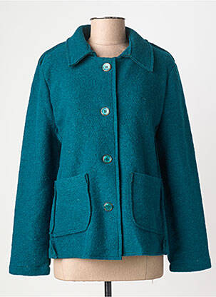 Jachete casual croială dreaptă albastru ELEONORA AMADEI femme