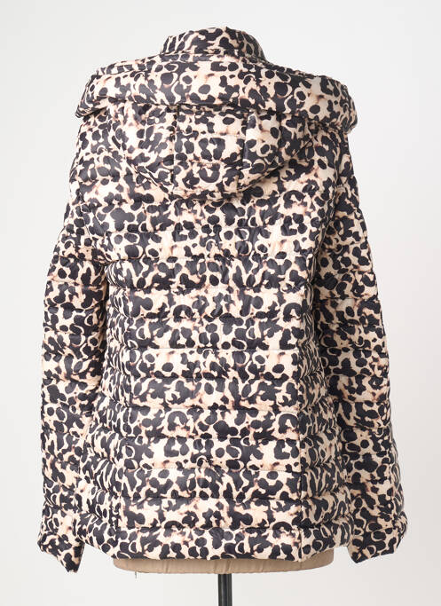 Geacă matlasată mâneci lungi cu glugă negru ANANKE femme