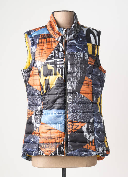 Geacă matlasată buzunare fără glugă negru DOLCEZZA femme