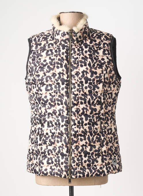 Geacă matlasată buzunare fără glugă negru ANANKE femme