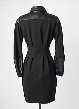 Rochie scurtă mâneci lungi mâneci lungi negru LESLIE femeie