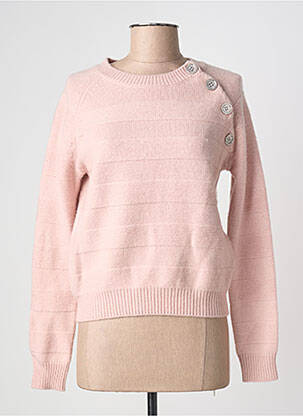 Pulover croială cambrată mâneci lungi roz FUEGO WOMAN femme