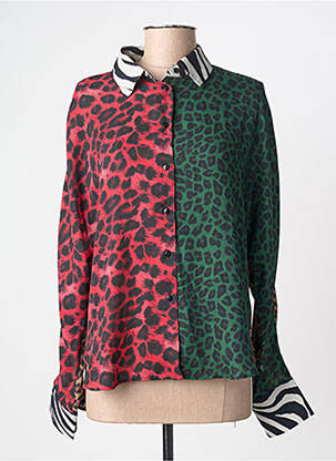 Cămașă țesătură crep mâneci lungi verde LOLA CASADEMUNT femme