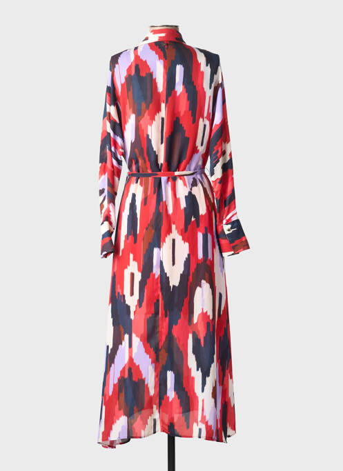 Rochie lungă mâneci lungi mâneci lungi roșu LOLA CASADEMUNT femme