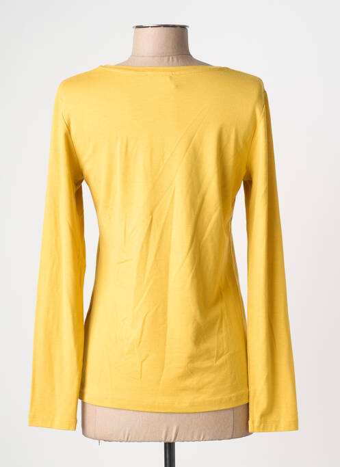 Tricou elasticitate mâneci lungi galben DOLCEZZA femme