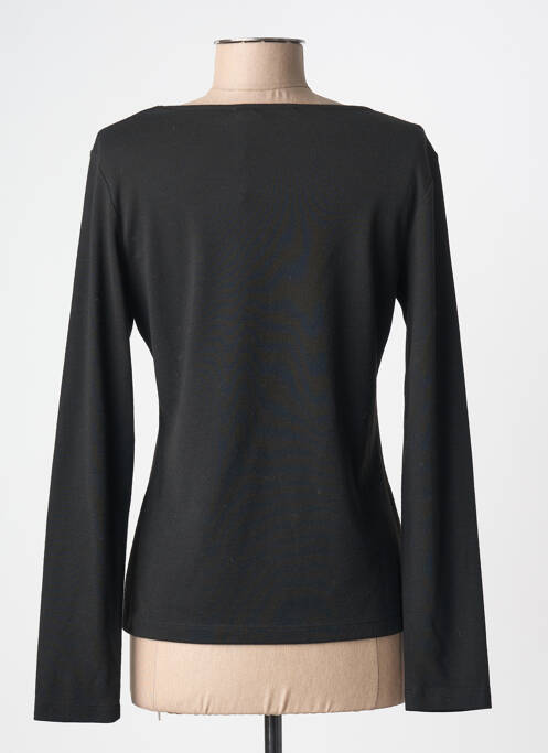 Pulover croială cambrată mâneci lungi negru OLIVIER PHILIPS femme