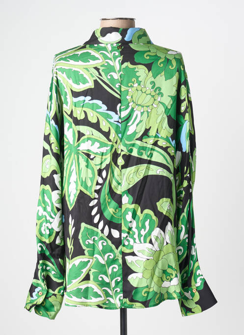 Cămașă imprimeu fantezie mâneci lungi verde LOLA CASADEMUNT femme