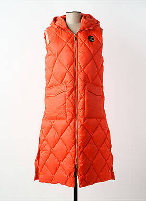 Geacă matlasată buzunare cu glugă portocaliu LOLA CASADEMUNT femme