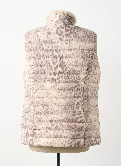 Geacă matlasată buzunare fără glugă bej ANANKE femme