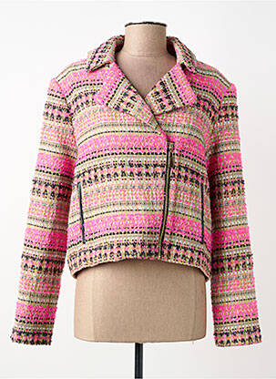 Geacă mâneci lungi roz LOLA CASADEMUNT femme