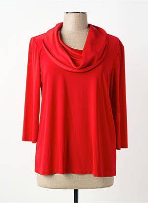 Tricou mâneci 3/4 mâneci 3/4 roșu JOSEPH RIBKOFF femeie