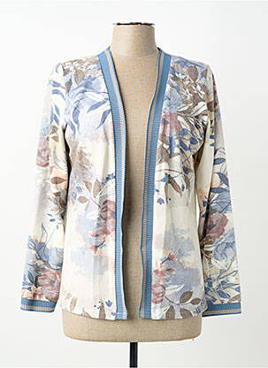 Vestă cu mâneci lungi elasticitate albastru GEVANA femme