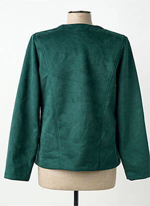 Jachete casual guler rotund verde GEVANA femeie
