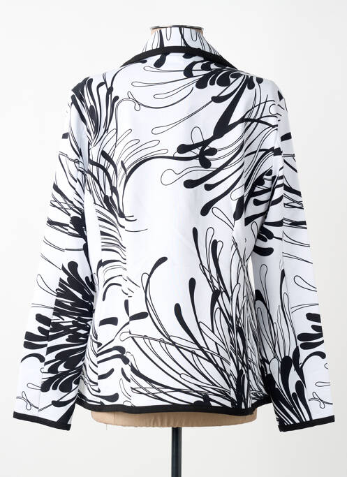 Jachete casual guler tip costum alb DOLCEZZA femme