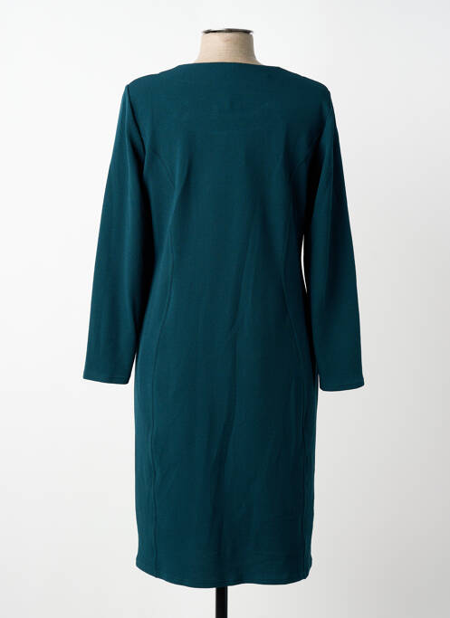 Rochie midi mâneci lungi mâneci lungi verde GEVANA femme