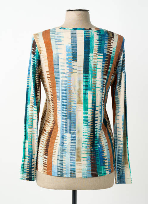 Tricou mâneci lungi mâneci lungi albastru GEVANA femme