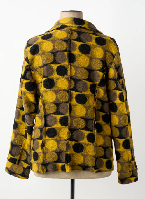 Jachete casual guler tip costum galben ELEONORA AMADEI femme