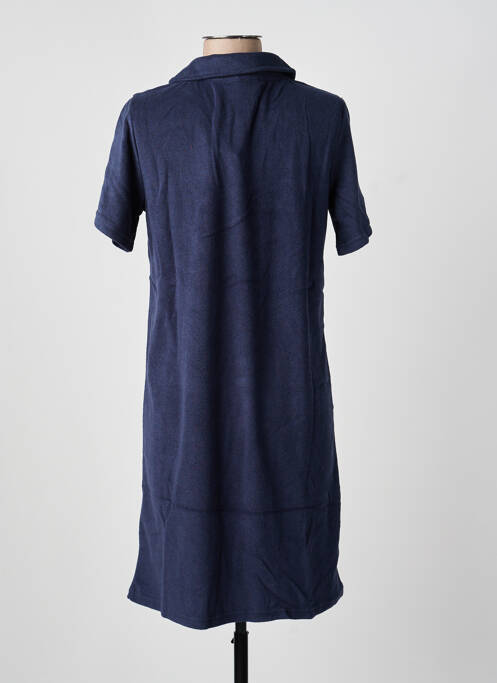 Rochie midi mâneci scurte mâneci scurte albastru CREAM femme