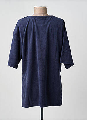 Tricou mâneci 3/4 mâneci 3/4 albastru CREAM femeie