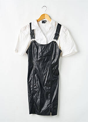 Set rochie tip jachetă lejeră negru ASOS femme