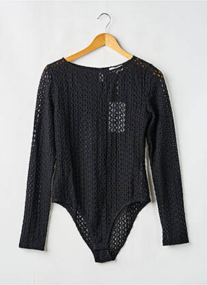 Body elasticitate mâneci lungi negru GRACE & MILA femme