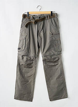 Pantalon cargo croială dreaptă mărime normală verde DECATHLON homme
