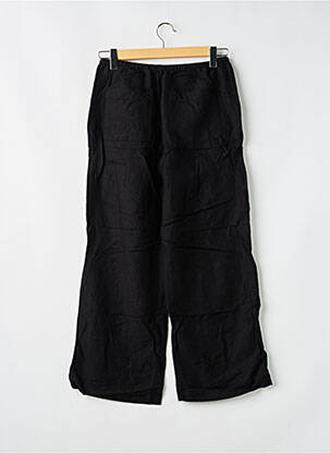 Pantalon drept țesătură crep mărime normală negru H&M femeie