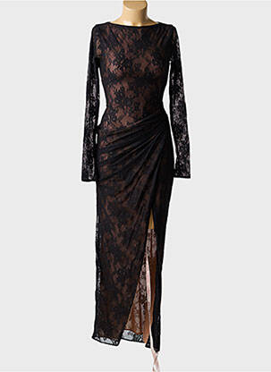 Rochie lungă mâneci lungi mâneci lungi negru HOUSE OF CB LONDON femeie