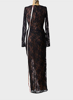 Rochie lungă mâneci lungi mâneci lungi negru HOUSE OF CB LONDON femeie