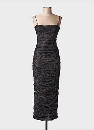 Rochie lungă fără mâneci fără mâneci negru BABYBOO femeie