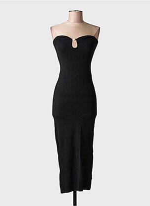Rochie midi fără mâneci fără mâneci negru H&M femme