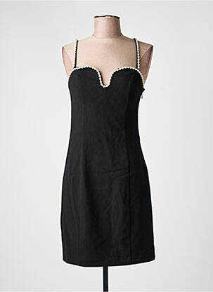 Rochie scurtă croială cambrată bretele subțiri negru H&M femeie