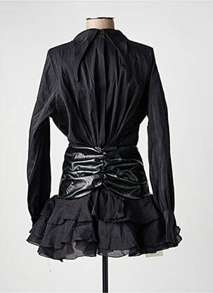 Rochie scurtă mâneci lungi mâneci lungi negru MEW MEWS femeie