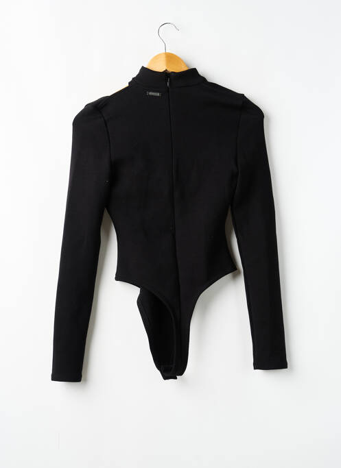 Body elasticitate mâneci lungi negru MANIÈRE DE VOIR femme