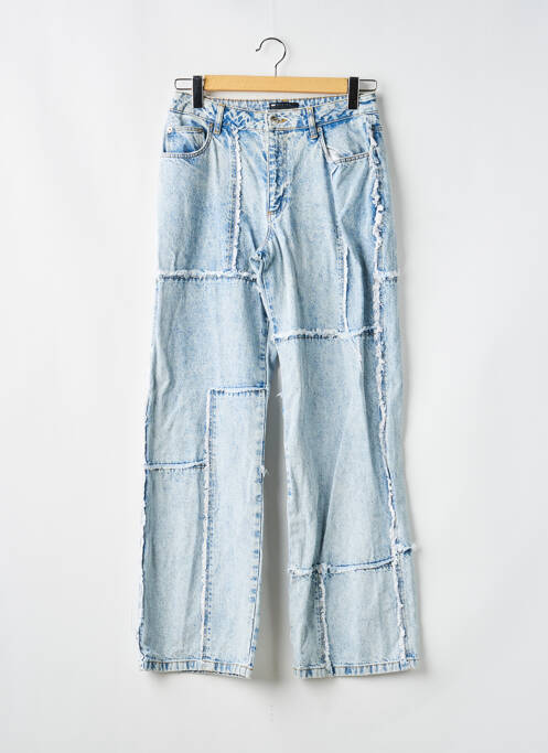 Blugi cu croială largă  mărime normală albastru ASOS femme