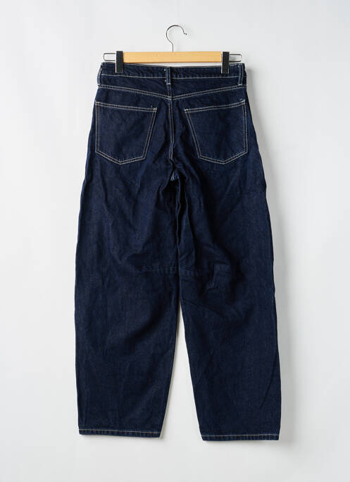 Blugi cu croială dreaptă talie înaltă talie înaltă albastru H&M femme