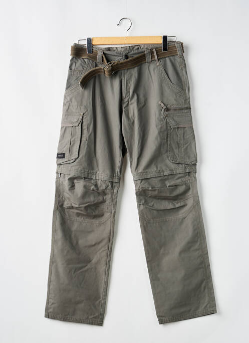 Pantalon cargo croială dreaptă mărime normală verde DECATHLON homme